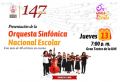 Presentación de la Orquesta Sinfónica Nacional Escolar | Jueves 13 de Julio